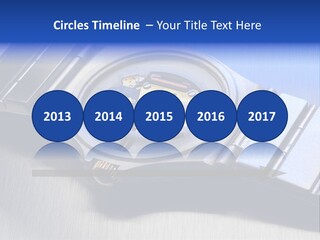 Stainless Inside Jewels PowerPoint Template