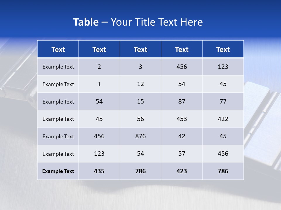 Stainless Inside Jewels PowerPoint Template