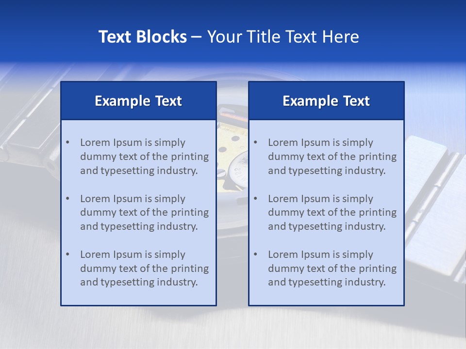 Stainless Inside Jewels PowerPoint Template