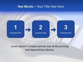 Stainless Inside Jewels PowerPoint Template