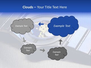 Stainless Inside Jewels PowerPoint Template