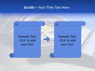 Stainless Inside Jewels PowerPoint Template