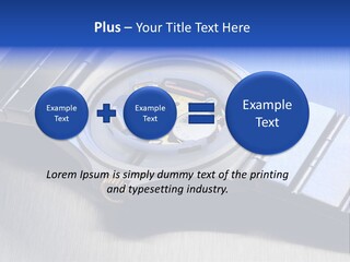 Stainless Inside Jewels PowerPoint Template