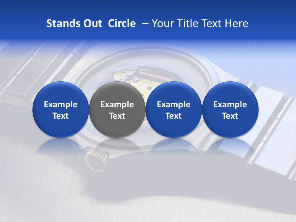 Stainless Inside Jewels PowerPoint Template