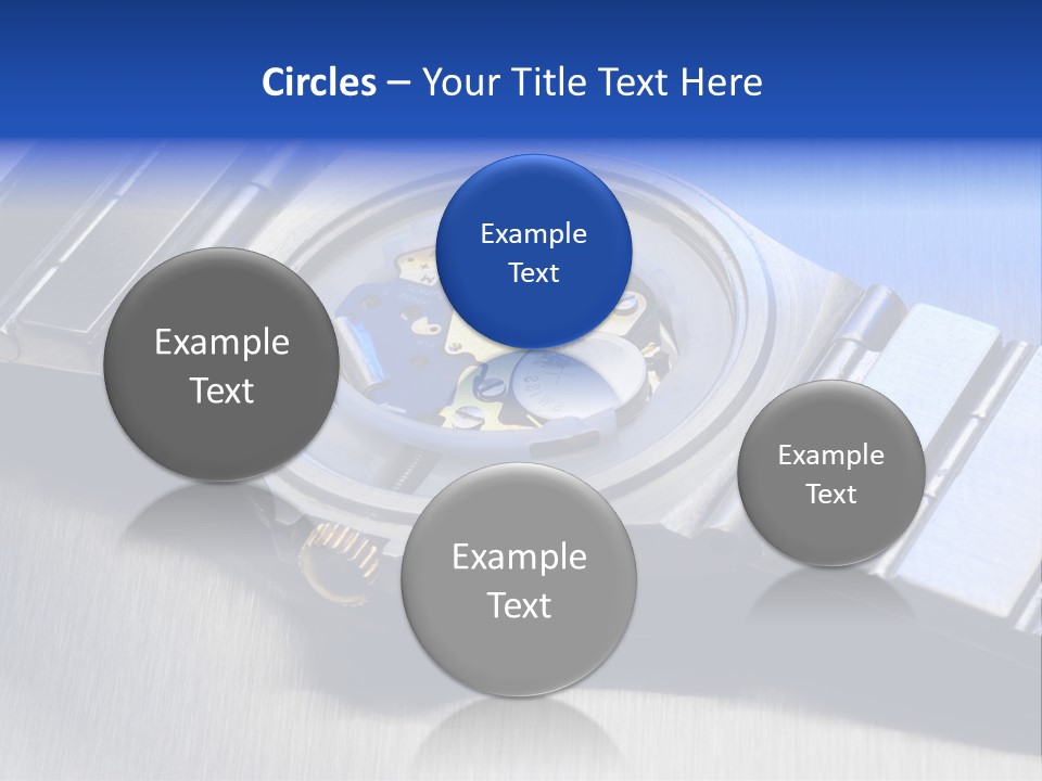 Stainless Inside Jewels PowerPoint Template