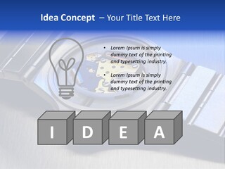 Stainless Inside Jewels PowerPoint Template