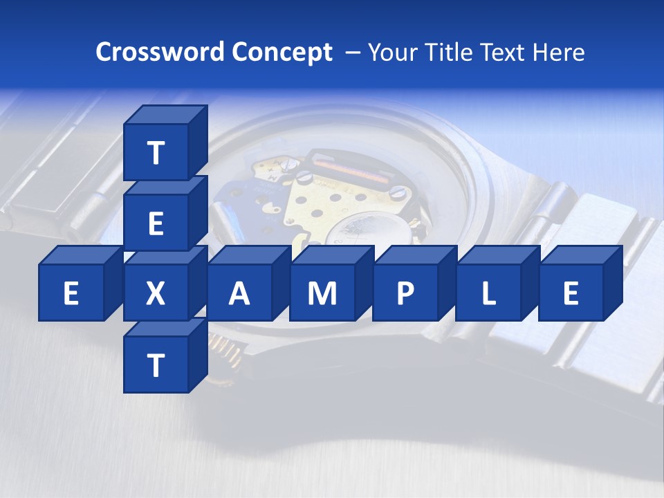 Stainless Inside Jewels PowerPoint Template