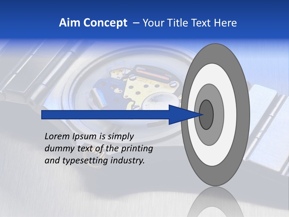 Stainless Inside Jewels PowerPoint Template