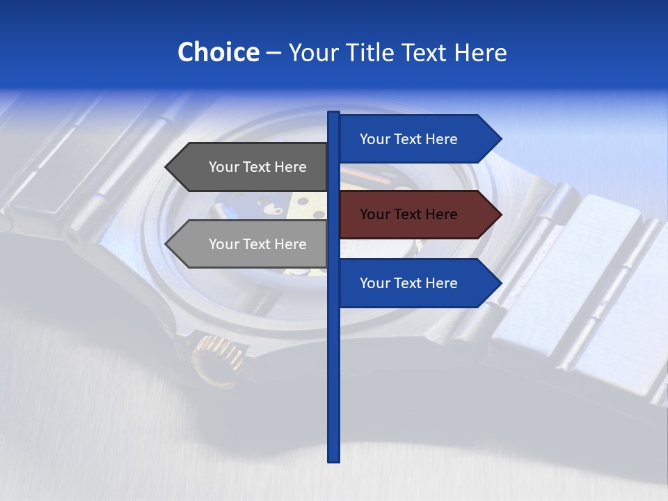 Stainless Inside Jewels PowerPoint Template