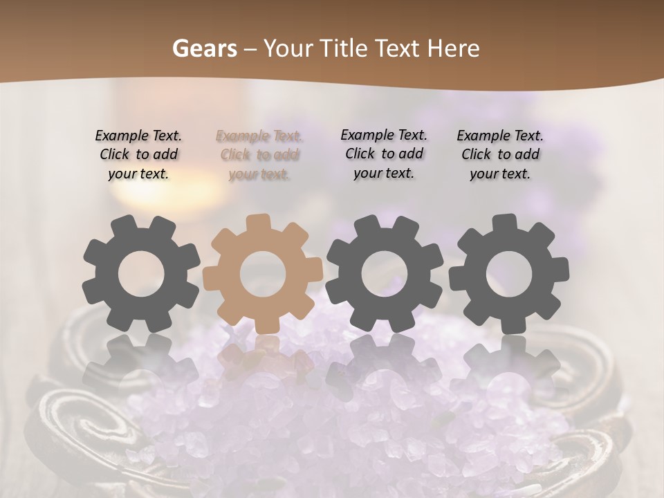 Bottle Freshness Oil PowerPoint Template