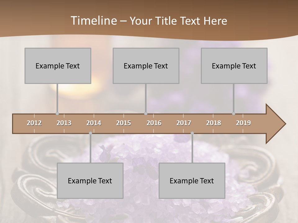 Bottle Freshness Oil PowerPoint Template