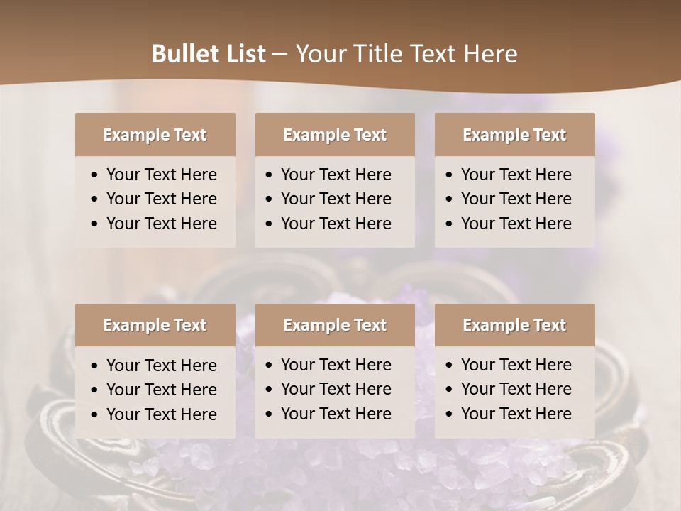 Bottle Freshness Oil PowerPoint Template