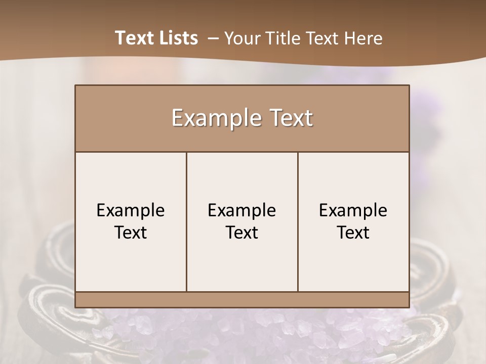 Bottle Freshness Oil PowerPoint Template