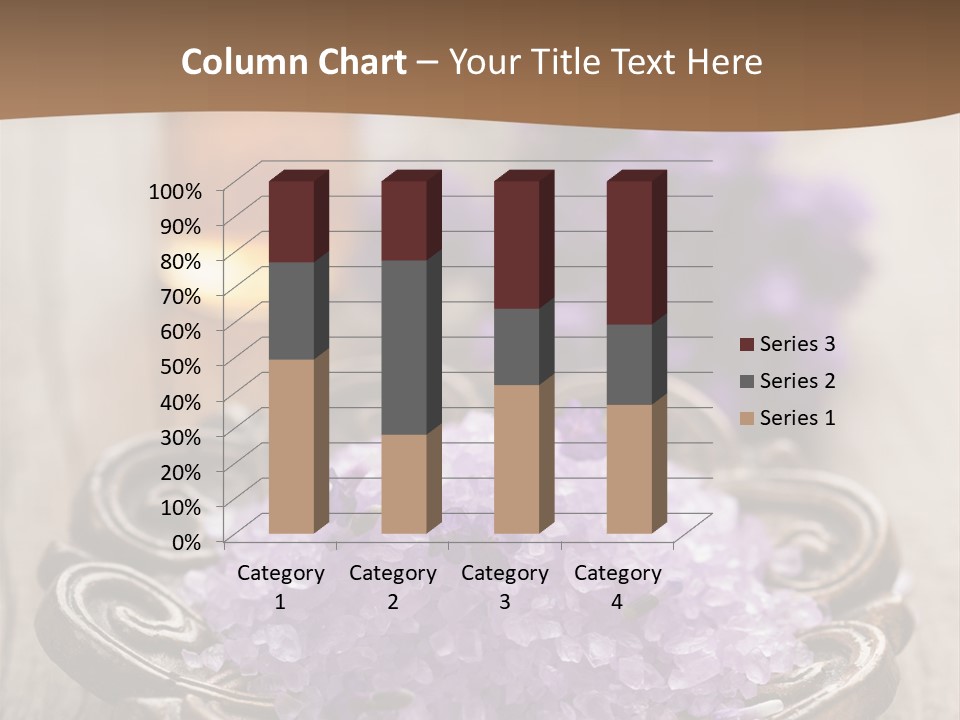 Bottle Freshness Oil PowerPoint Template