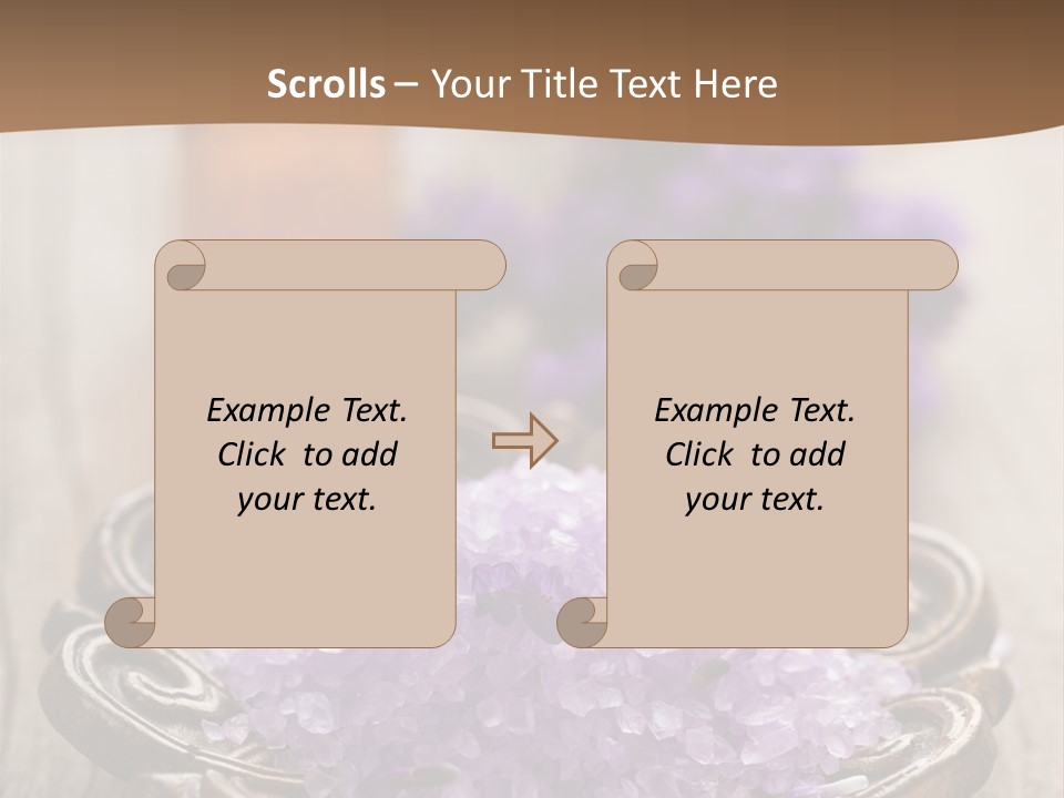 Bottle Freshness Oil PowerPoint Template