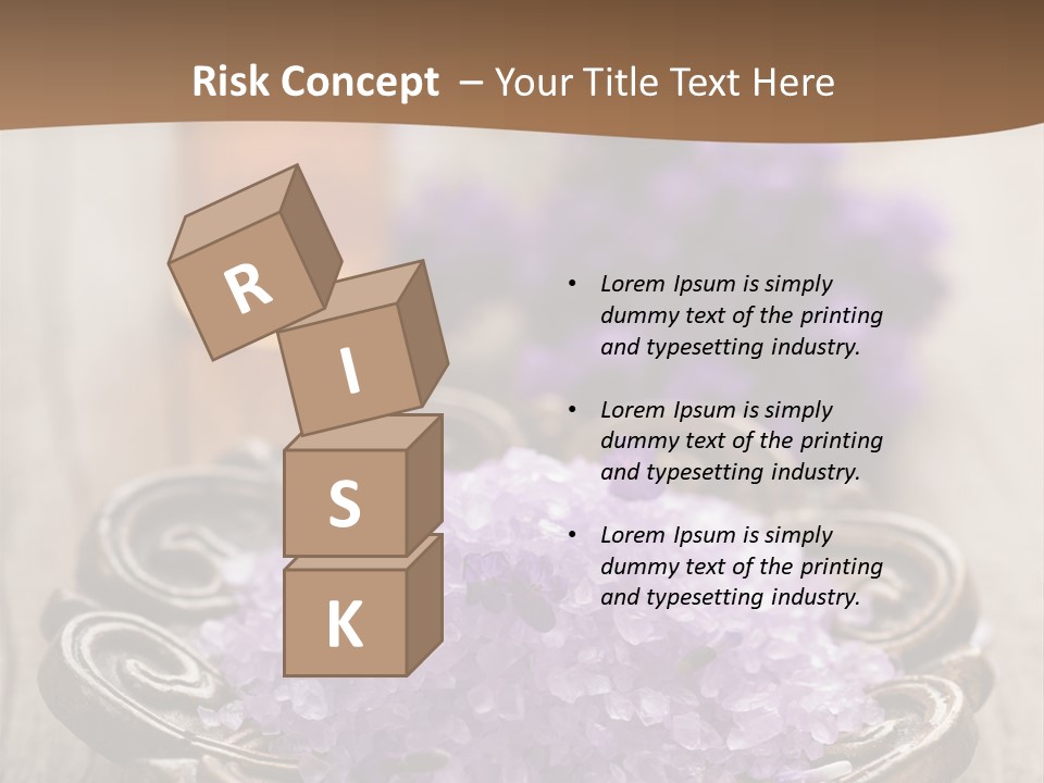 Bottle Freshness Oil PowerPoint Template