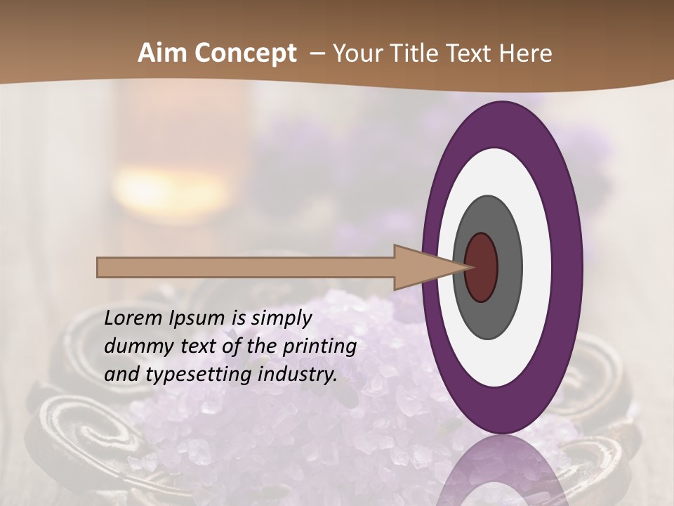 Bottle Freshness Oil PowerPoint Template