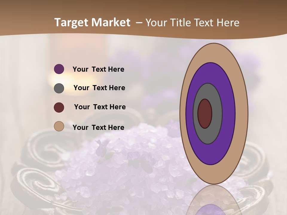 Bottle Freshness Oil PowerPoint Template