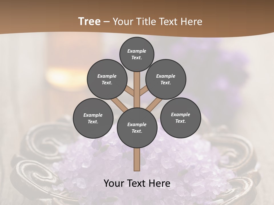 Bottle Freshness Oil PowerPoint Template