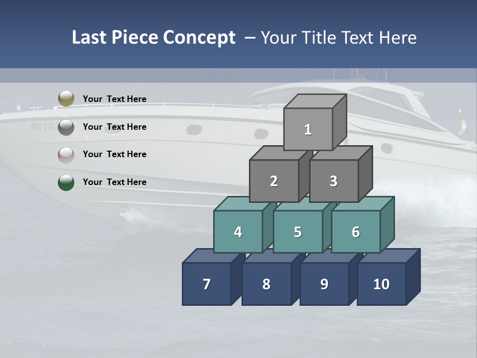 Investment Engine Sea PowerPoint Template