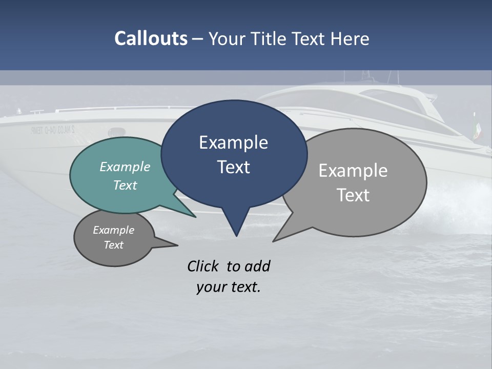 Investment Engine Sea PowerPoint Template