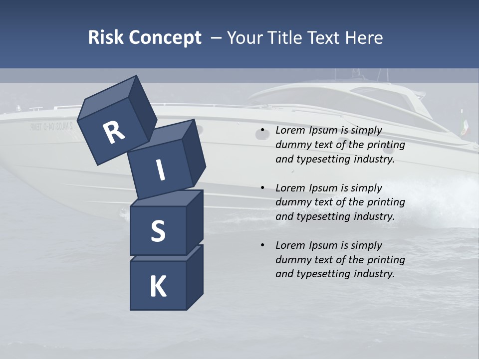 Investment Engine Sea PowerPoint Template