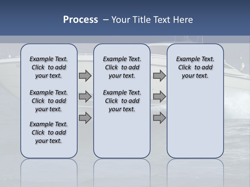 Investment Engine Sea PowerPoint Template