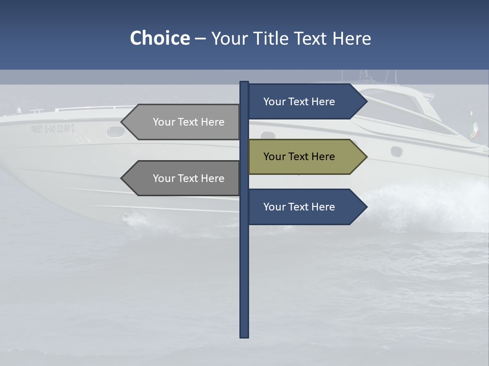 Investment Engine Sea PowerPoint Template