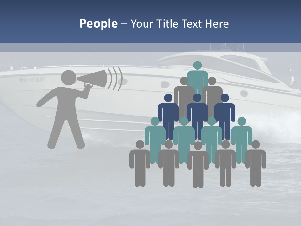 Investment Engine Sea PowerPoint Template