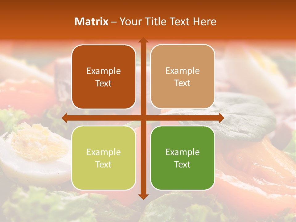 Salad Macro Dinner PowerPoint Template