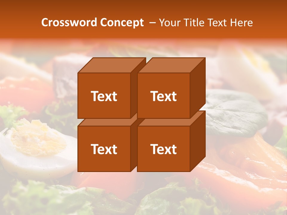 Salad Macro Dinner PowerPoint Template