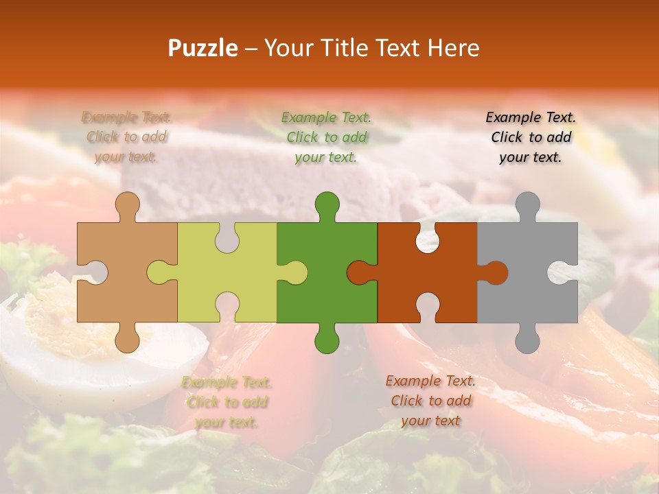 Salad Macro Dinner PowerPoint Template