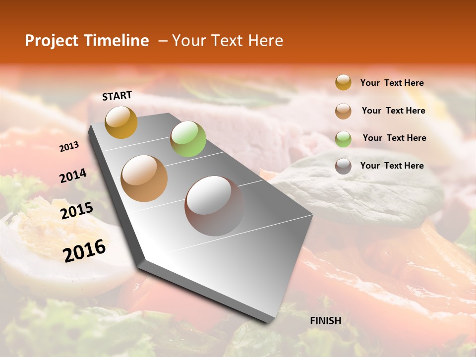 Salad Macro Dinner PowerPoint Template