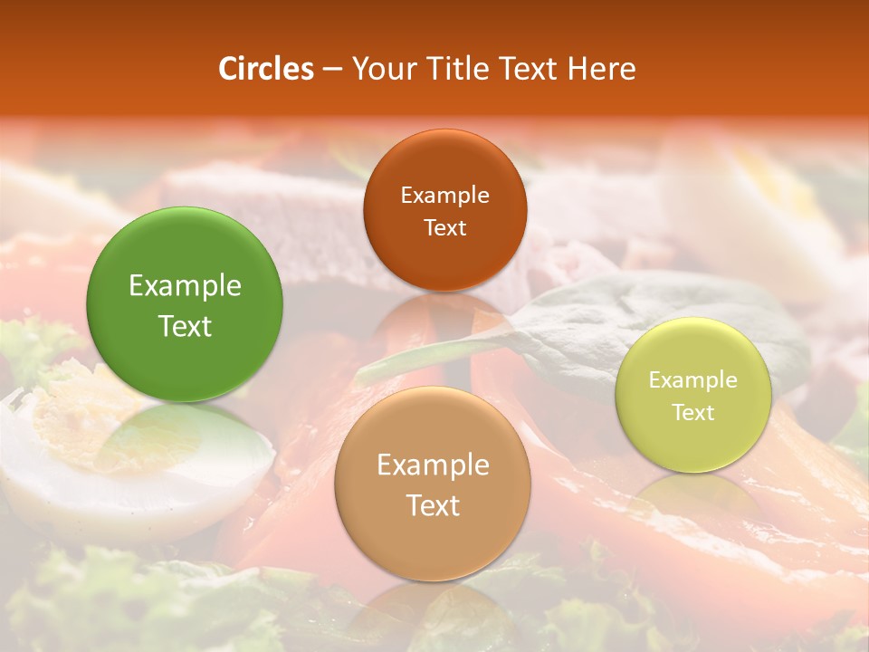 Salad Macro Dinner PowerPoint Template