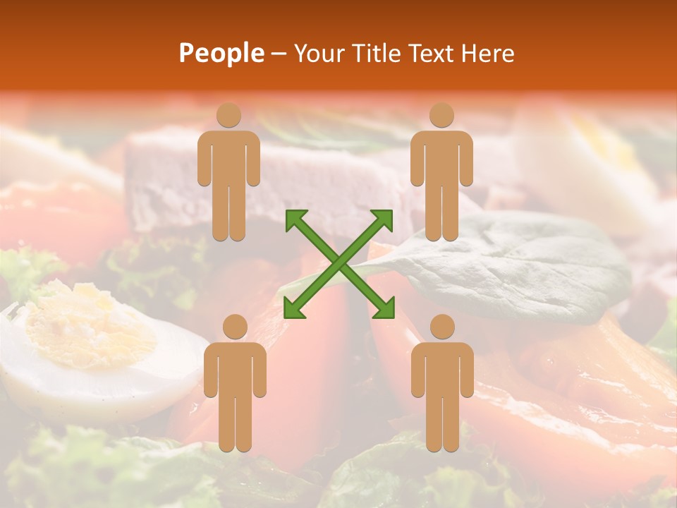 Salad Macro Dinner PowerPoint Template