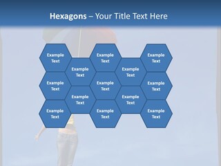 Outdoors High Umbrella PowerPoint Template