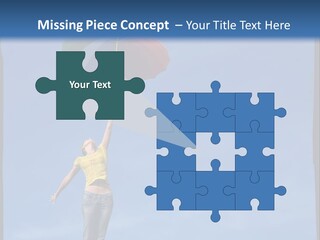 Outdoors High Umbrella PowerPoint Template