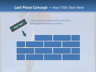 Outdoors High Umbrella PowerPoint Template