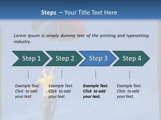 Outdoors High Umbrella PowerPoint Template