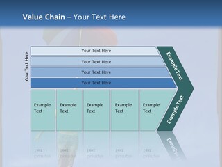 Outdoors High Umbrella PowerPoint Template