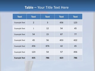 Outdoors High Umbrella PowerPoint Template