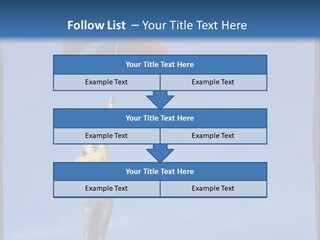 Outdoors High Umbrella PowerPoint Template