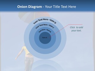 Outdoors High Umbrella PowerPoint Template