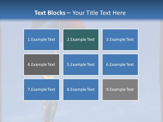 Outdoors High Umbrella PowerPoint Template
