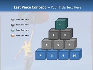 Outdoors High Umbrella PowerPoint Template