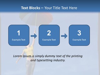 Outdoors High Umbrella PowerPoint Template