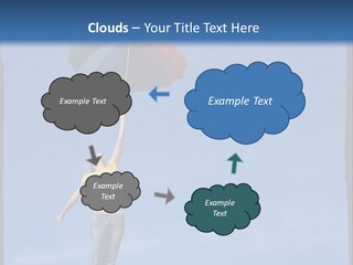 Outdoors High Umbrella PowerPoint Template