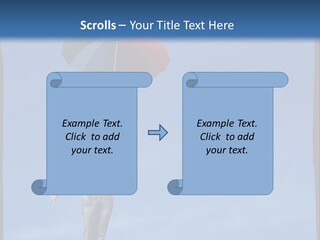 Outdoors High Umbrella PowerPoint Template