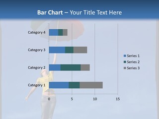 Outdoors High Umbrella PowerPoint Template