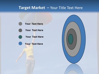 Outdoors High Umbrella PowerPoint Template